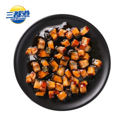 三都港 蒲烧烤鳗鱼丁 100g*4袋(低至31.2元/斤,附包邮建议) *3件 +凑单品
