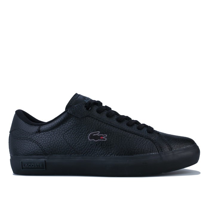 LACOSTE 拉科斯特 Powercourt II 男子休闲运动鞋 7-40CMA003902H 黑色 45