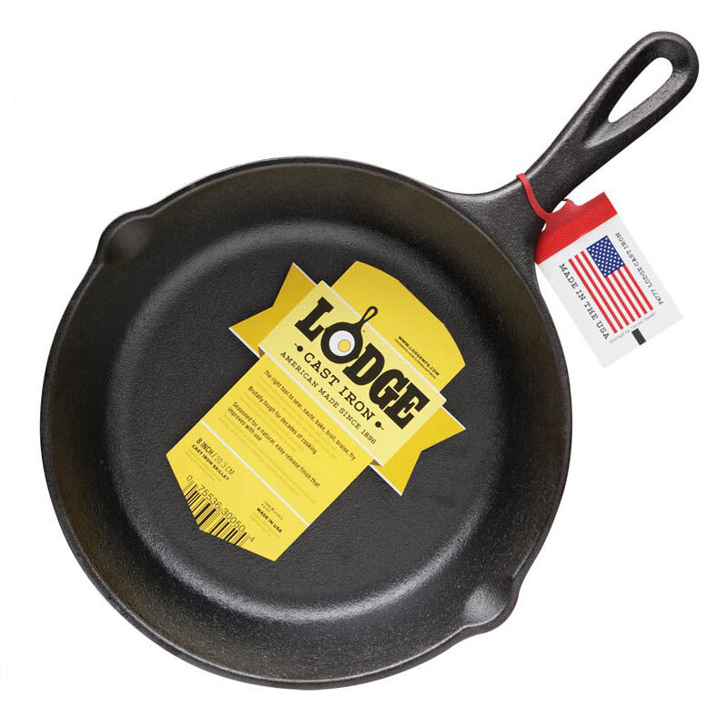 Lodge 洛极 L5SK3 炒锅(21cm、无涂层、铸铁)