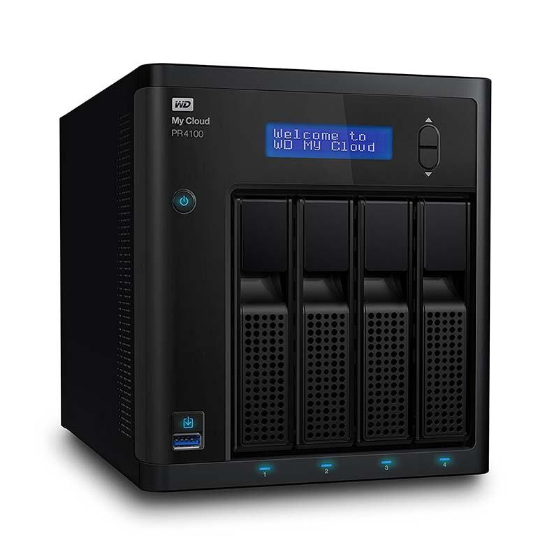 Western Digital 西部数据 My Cloud Pro PR4100 4盘位NAS（N3710、4GB）