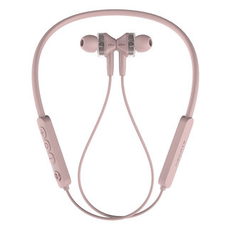 EDIFIER 漫步者 GM2 入耳式颈挂式双动圈降噪蓝牙耳机 粉色