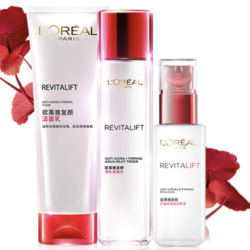 L'OREAL PARIS 巴黎欧莱雅 欧莱雅复颜洁面爽肤水紧致护肤补水保湿化妆品妈妈护肤品官方正品