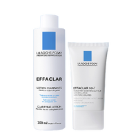 LA ROCHE-POSAY 理肤泉 清痘净肤护肤套装 (爽肤水200ml+平衡乳液40ml)