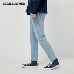 Jack Jones 杰克琼斯 220232507 男士牛仔九分裤