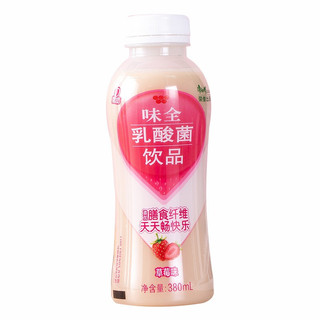 WEICHUAN 味全 乳酸菌饮品 草莓味 380ml*15瓶