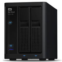 Western Digital 西部数据 My Cloud EX2100 2盘位NAS(ARMADA 385、1GB)