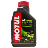MOTUL 摩特 5100 4T 10W-40 SM级 酯类半合成机油 1L