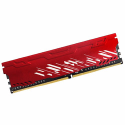 JUHOR 玖合 星辰系列 DDR4 2666MHz 红色 台式机内存 8GB