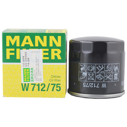 MANN FILTER 曼牌滤清器 W712/75 机油滤清器