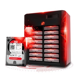 Western Digital 西部数据 红盘Pro系列 3.5英寸NAS硬盘 6TB 256MB(7200rpm、PMR)WD6003FFBX
