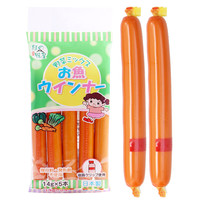 绿之味屋 鱼肉肠 蔬菜味 14g*5根