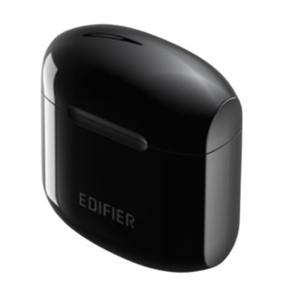 EDIFIER 漫步者 LolliPods 标准版 半入耳式真无线降噪蓝牙耳机 黑色