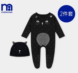 mothercare  猫咪婴儿连体衣