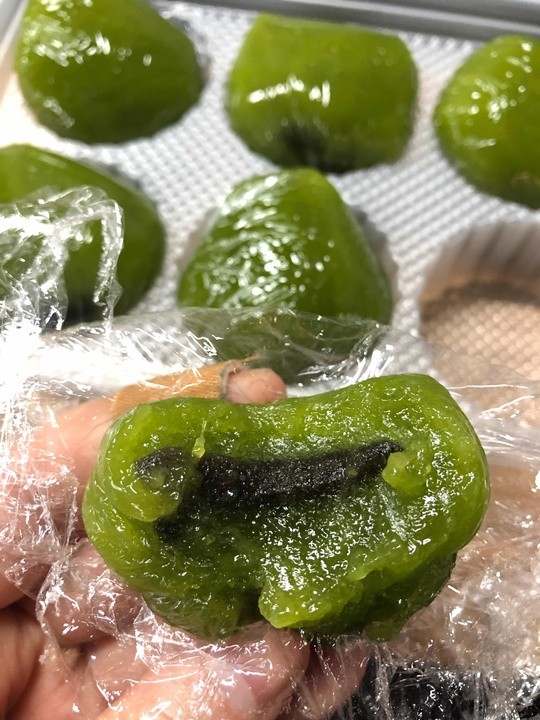 鑫春花 艾草青团 红豆沙/黑芝麻味 300g *3件