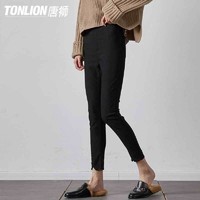 Tonlion 唐狮 623120093449 女款紧身百搭休闲裤