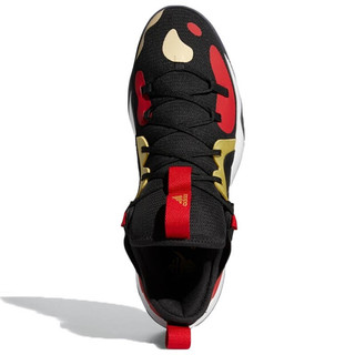 adidas 阿迪达斯 Harden Stepback 2 男子跑鞋 FZ1386 黑色 39