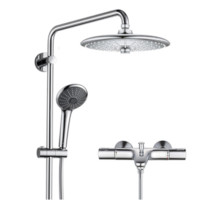 GROHE 高仪 恒温冷触花洒套装 27357002花洒+34598000恒温龙头