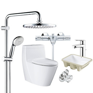 GROHE 高仪 39316+39317+23349+34598+27389 卫浴畅享套装