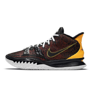 NIKE 耐克 Kyrie 7 Ep 男子篮球鞋 CQ9327-003 黑/队橙/白色/大学金 42