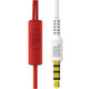 JBL 杰宝 C100SI 入耳式有线耳机 红色 3.5mm