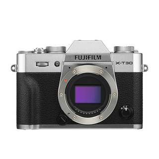 FUJIFILM 富士 X-T30 APS-C画幅 微单相机 银色 XC 15-45mm F3.5 OIS PZ 变焦镜头 单头套机