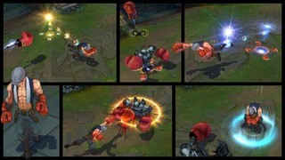 LEAGUE OF LEGENDS 英雄联盟 英雄皮肤 地下拳王 李青