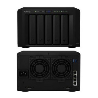 Synology 群晖 DS1515+ 5盘位NAS（Atom C2538、2GB）