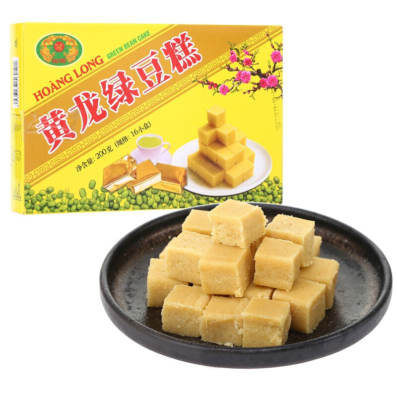 hoang long 黄龙绿豆糕 绿豆酥 200g