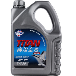 FUCHS 福斯 泰坦全能 5W-30 SN级 半合成机油 4L