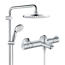 GROHE 高仪 27389002+34567002  恒温淋浴花洒套装