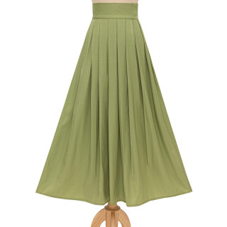 商品汉尚华莲汉服女士一片式褶裙hzq152绿色xl