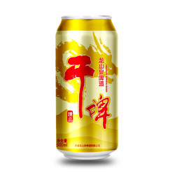 dragon spring 龙山泉 本溪龙山泉啤酒  干啤易拉罐 天生新鲜 500ml