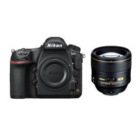 Nikon 尼康 D850 全画幅 数码单反相机 黑色 85mm F1.4 G 定焦镜头 单头套机