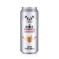 Panda King 熊猫王 白啤酒11°P 500ml*12听整箱装 口感醇厚 回味干爽