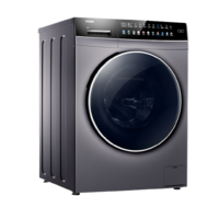 Haier 海尔 10kg洗衣机全自动家用滚筒彩屏变频洗烘一体 EG100HBDC179SU1