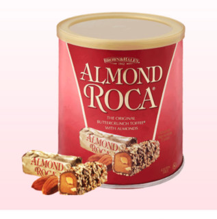 ALMOND ROCA 乐家 杏仁扁桃仁巧克力糖 原味 284g