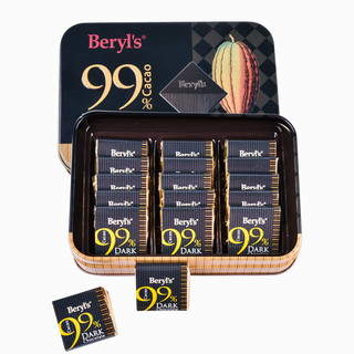 Beryl's 倍乐思 特醇99%黑巧克力 极苦 108g