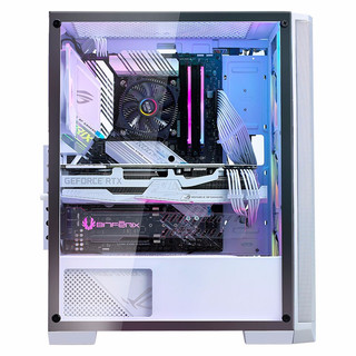 BitFenix 火鸟 风魅影 SE TG 焕彩版 RGB MATX机箱 半侧透 白色