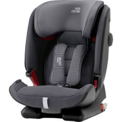 宝得适(BRITAX)德国进口儿童安全座椅 百变骑士四代 isofix接口9个月-12岁 风暴灰