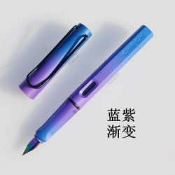 传人 817 磨砂时尚哑光渐变钢笔 1支+10支墨囊 *3件