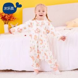 misslele 米乐鱼 婴儿夹棉分腿睡袋 *3件