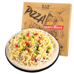 都乐事 DOULESHI 秘酱竹笋鸡披萨 2个装 360g 烘焙食品 精选芝士马苏里拉奶酪披萨半成品 *5件