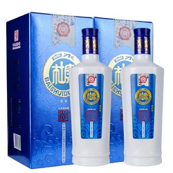 BAISHUIDUKANG 白水杜康 国苑蓝韵酒 浓香型 42度 475ml*2瓶