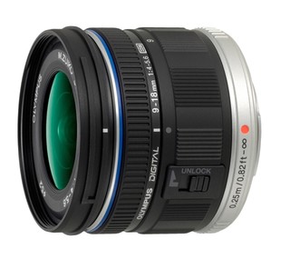 OLYMPUS 奥林巴斯 M.ZUIKO DIGITAL ED 9-18mm F4 广角变焦镜头 奥林巴斯卡口 52mm