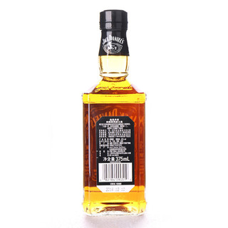 JACK DANIEL‘S 杰克丹尼 黑标 调和 田纳西威士忌 40%vol 375ml