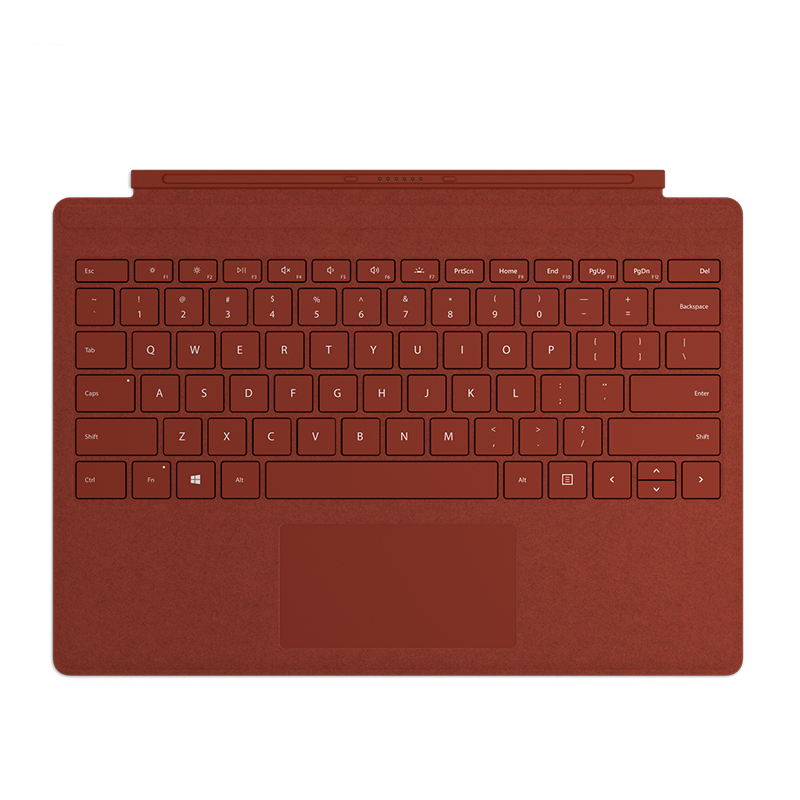 Microsoft 微软 Surface Pro 原装键盘 波比红 无光
