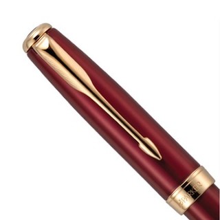 PARKER 派克 钢笔 Sonnet卓尔系列 金饰红漆 0.5mm 单支装