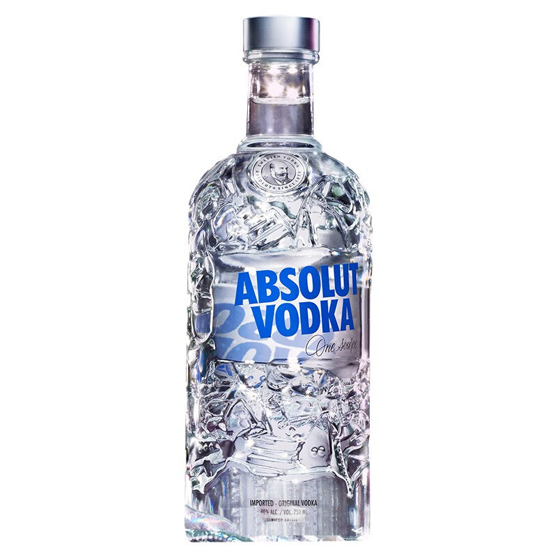 ABSOLUT VODKA 绝对伏特加 绝对重造伏特加 原味 40%vol 700ml