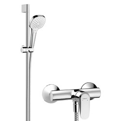 Hansgrohe 汉斯格雅 柯洛玛系列 非恒温花洒套装 26583407花洒+71600007淋浴龙头