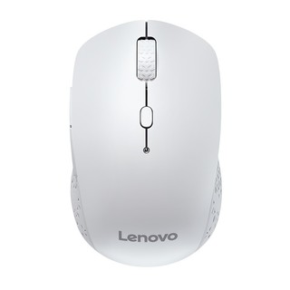 Lenovo 联想 无线蓝牙双模鼠标 蓝牙5.0/3.0 便携办公鼠标 人体工程学设计 Howard白色